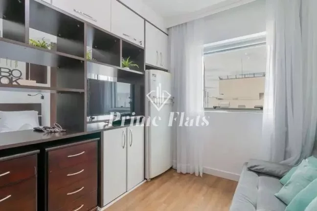 Imagem Flat disponível para venda no Quality Suites Oscar Freire em Pinheiros, com 30m², 1 dormitório e 1 vaga