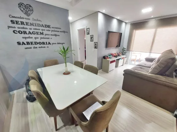 Foto do imóvel Apartamento de 2 dormitórios sendo 1 suíte, 2 banheiros, 2 vagas, com 65m² em Rudge Ramos/SBC