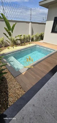 Imagem Casa térrea condomínio, 03 sts, Gourmet, Piscina, 300m2, 156m2