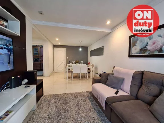 Imagem Apartamento com 2 dormitórios à venda, 80 m² por R$ 360.000,00 - Centro - São Vicente/SP