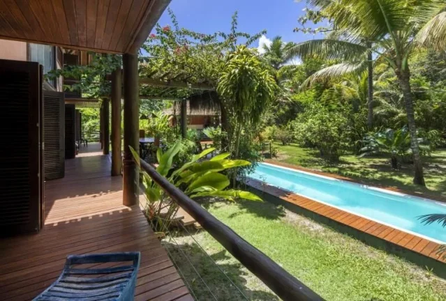 Imagem Casa de alto padrão frente mar localizada no bairro Velha Boipeba em Cairu-BA