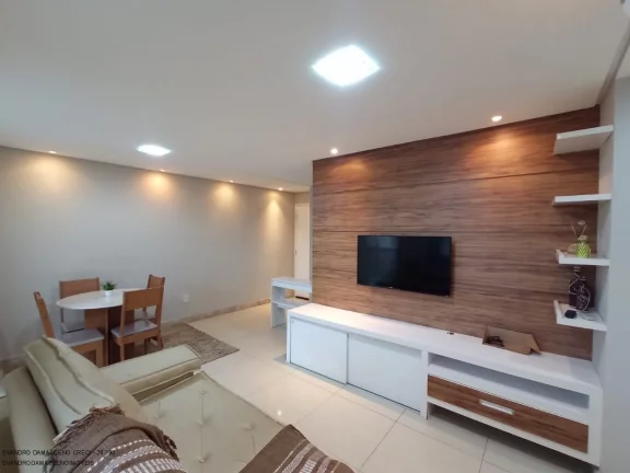 Imagem Apartamento para locação em Lauro de Freitas-BA, Buraquinho: 2 quartos, 1 suite, 2 salas, 1 banheiro, 1 vaga, 63m².