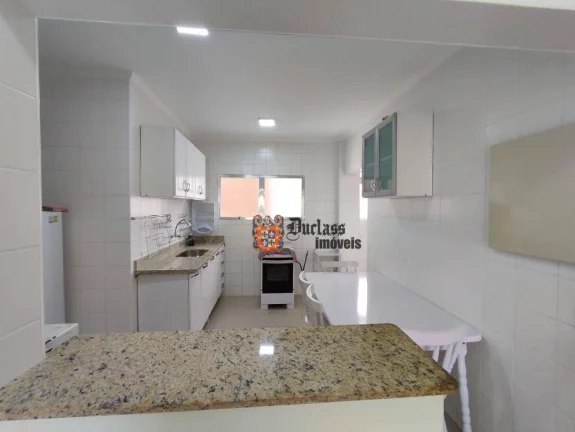 Imagem Apartamento com 3 dormitórios à venda, 84 m² por R$ 550.000,00 - Pitangueiras - Guarujá/SP