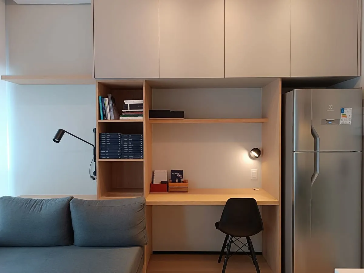 Imagem Apartamento com 1 Quarto para alugar, 23m² - Pinheiros