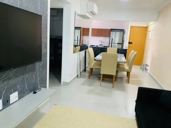 Imagem Apartamento com 1 dorm, campo da aviação, Praia Grande - R$ 480 mil, Cod: 1863