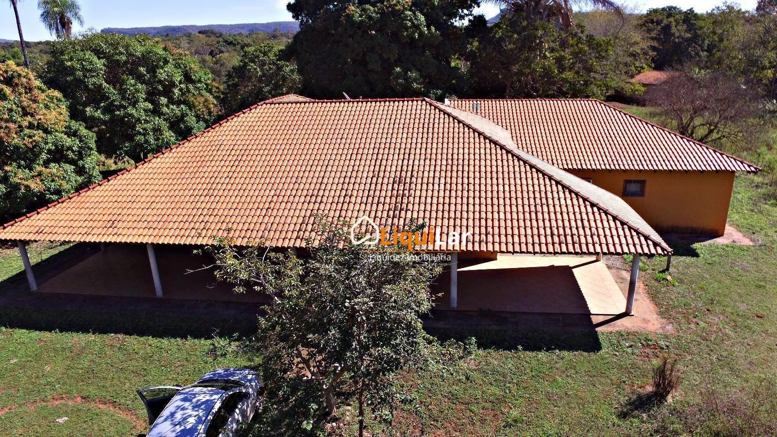 Imagem Chácara à Venda em Piraputanga com Fundo para o Rio Aquidauana, 6,5 Hectares e Casa Sede Completa