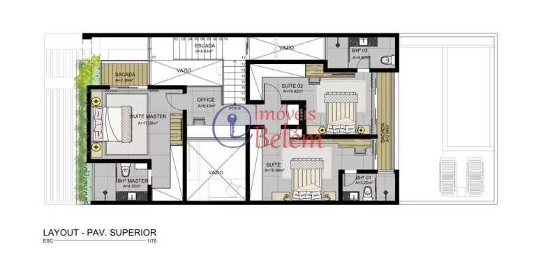 Imagem Imóveis Belém vende casa no Condomínio Euroville