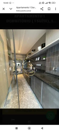 Imagem Apartamento, 1 Dormitório, Quadria RDC, Aquarius, Sjc.