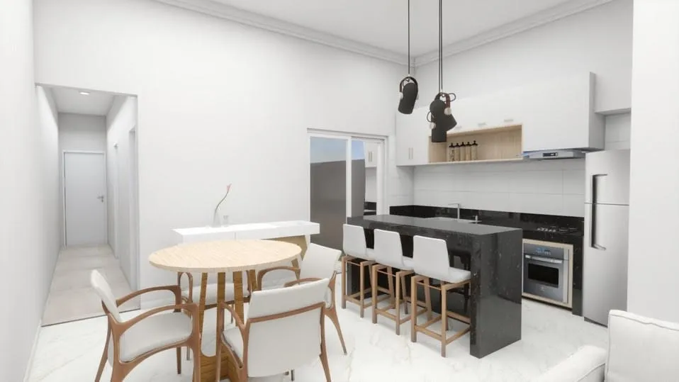 Imagem Casa à venda 2 Quartos, 1 Suite, 2 Vagas, 137M², Residencial Estoril, Taubaté - SP