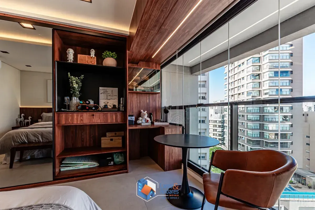 Imagem Apartamento para venda em Indianópolis com 1 quarto, 26m²
