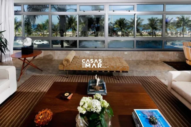 Imagem Apartamento de Luxo Frente Mar em Ipanema, RJ - 4 Quartos, 3 Suítes, 400m² - Mobiliado por Arquiteto Profissional