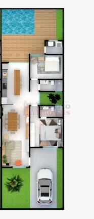 Imagem Linda Casa Geminada no Balneário Itapoá
