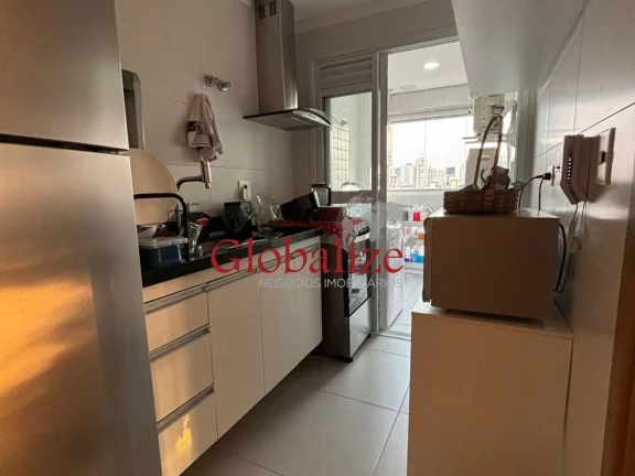 Imagem Apartamento para locação com 2 quartos, 1 suíte, varanda gourmet, lazer completo por R$5.300,00 no Boqueirão em Santos