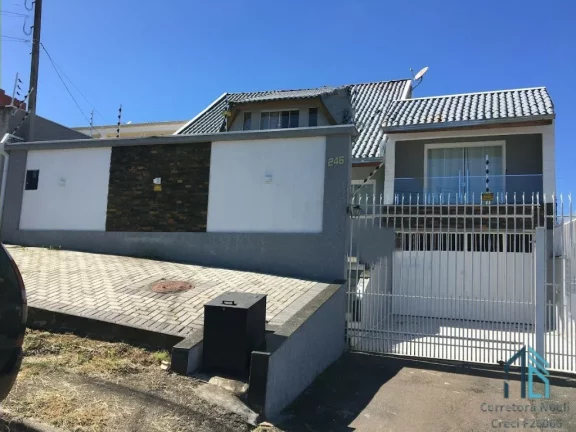 Imagem (PERMUTA) Sobrado triplex, 03 quartos c/suíte ótimo espaço nos fundos, no Rio Verde em Colombo PR