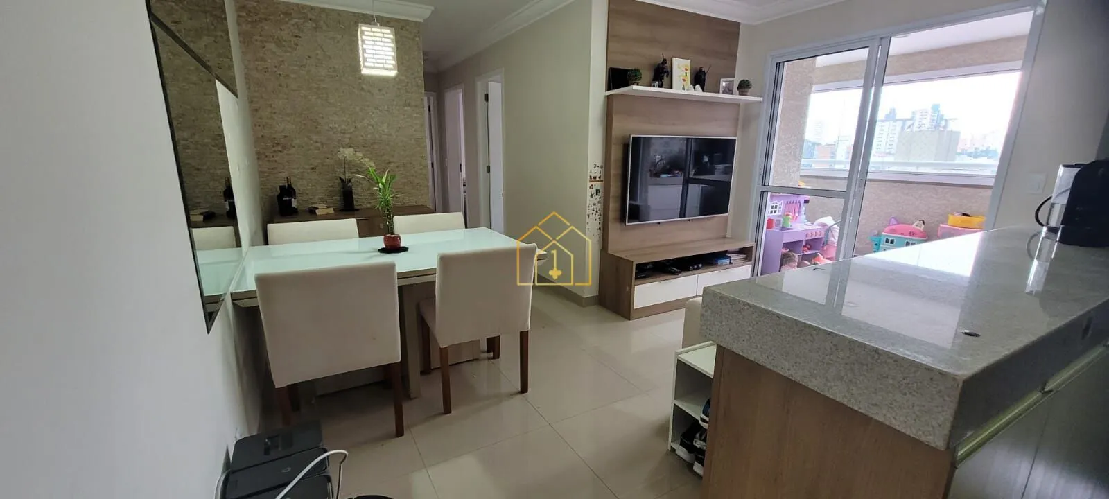 Imagem Apartamento à venda 65m² 3 quartos 1 suíte 2 vagas | Valparaíso - Santo André - SP