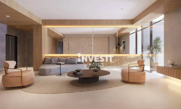 Imagem Apartamento com 2 dormitórios à venda, 63 m² por R$ 564.735,00 - Parque Amazônia - Goiânia/GO