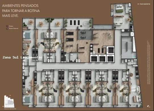 Imagem QStudios Rua da Quitanda 23 · Lançamento 2026 · A partir de R$ 349 mil · Centro do Rio