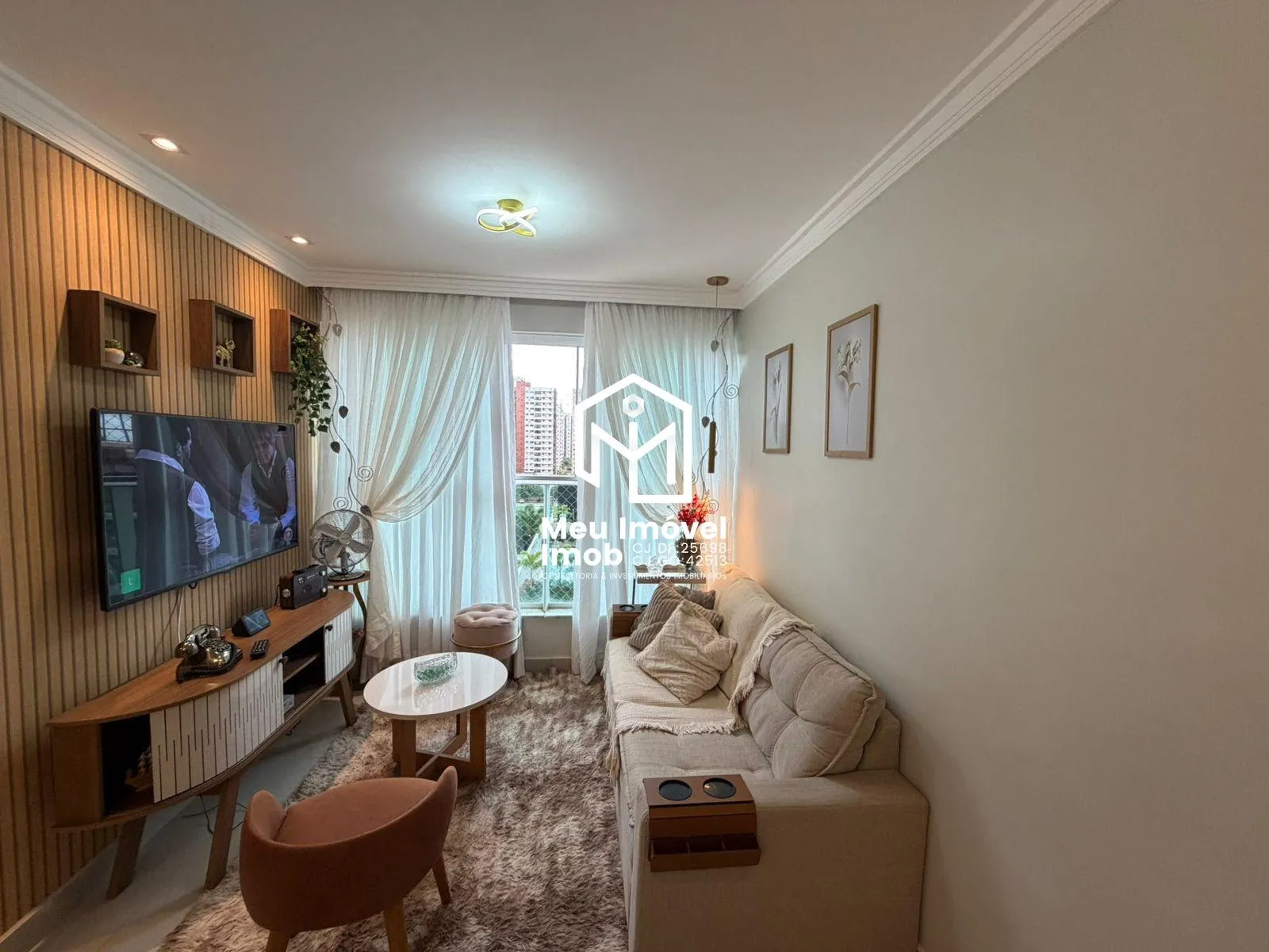 Imagem Joy Residence 2 Quartos 1 STE 1 Vaga Reformado Armários 50m²