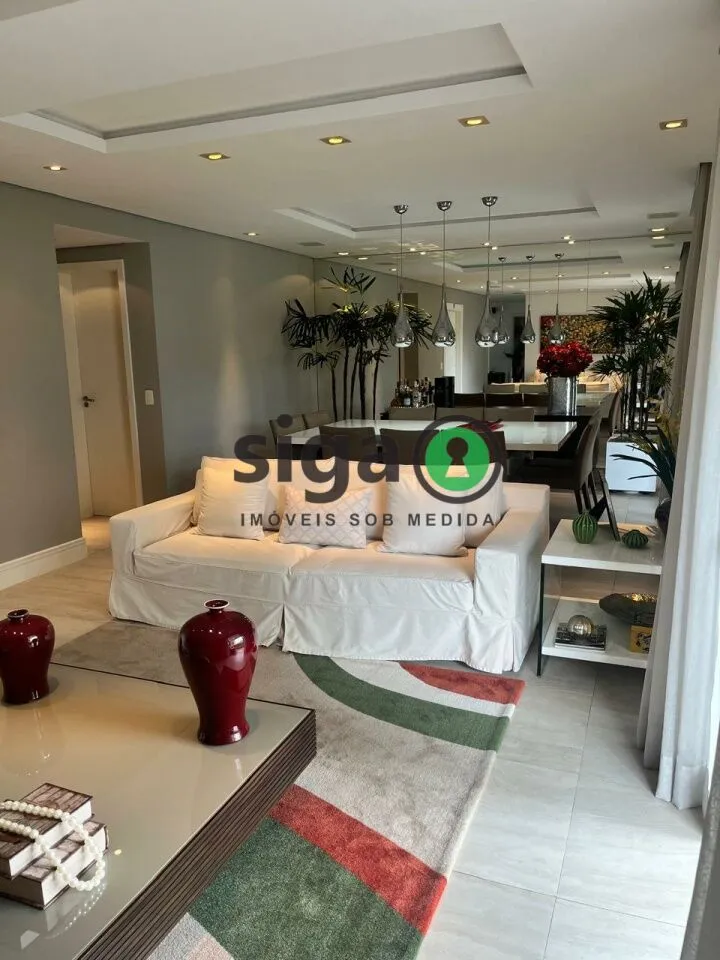Foto do imóvel Apto à Venda com 200m², 3 suites, 4 vagas, mobiliado, no Panamby