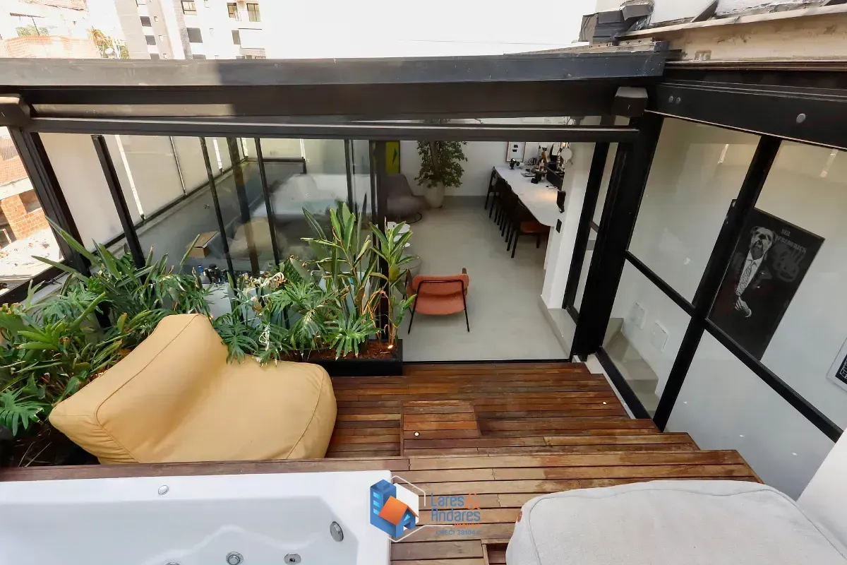 Imagem Cobertura para venda em Perdizes com 1 quarto, sendo 1 suíte, 157m²