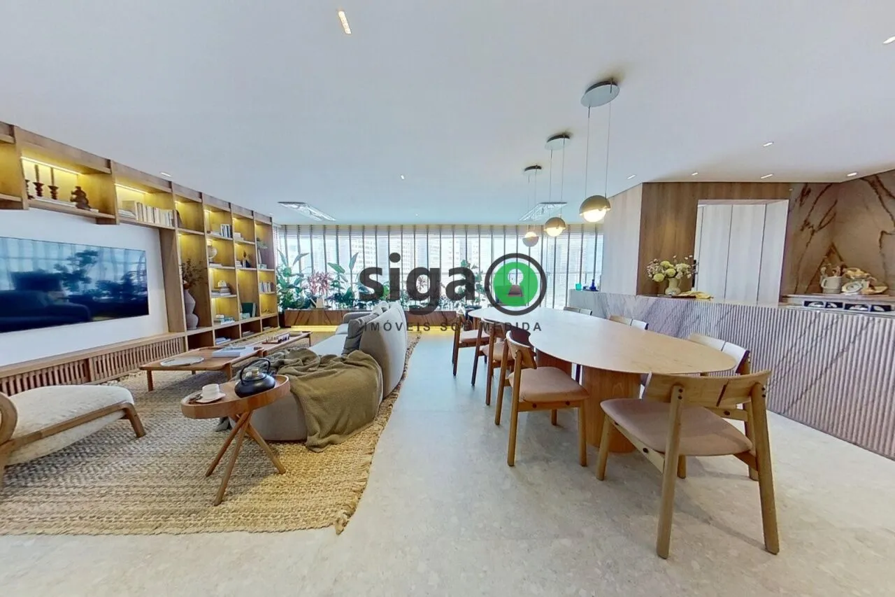 Imagem Apartamento à venda no Brooklin, 168m², 4 dts sendo 2 suítes, lazer completo
