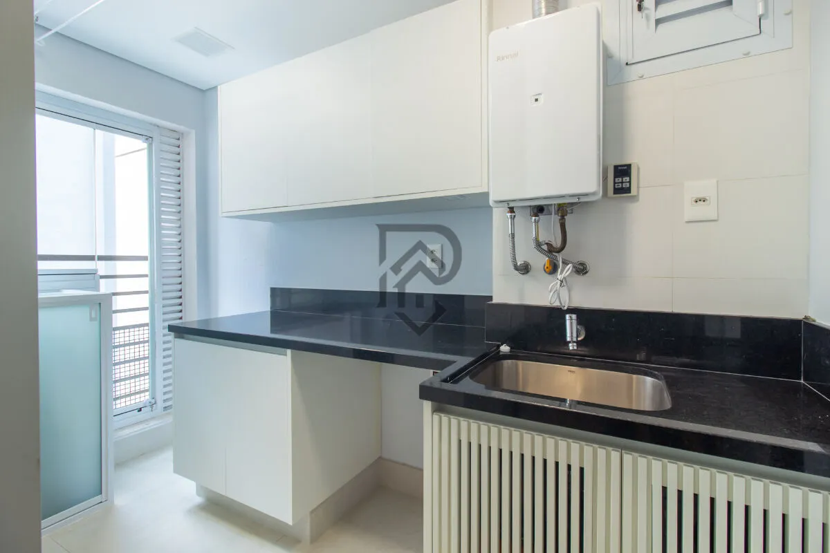 Imagem Apartamento Quartier Brooklin pronto para morar andar alto vista livre