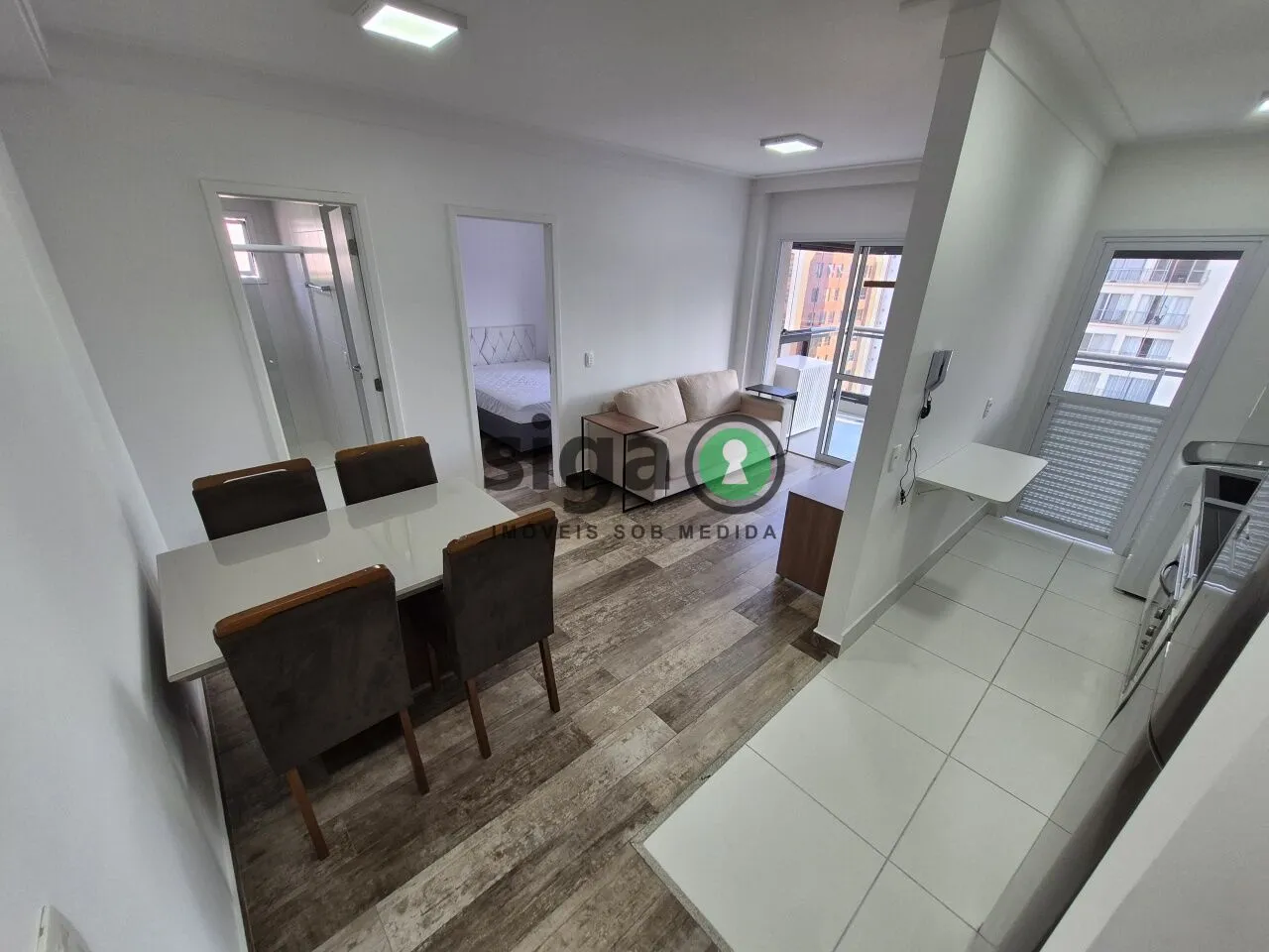 Foto do imóvel Apartamento para Locação em Chácara Santo Antônio com 1 quarto
