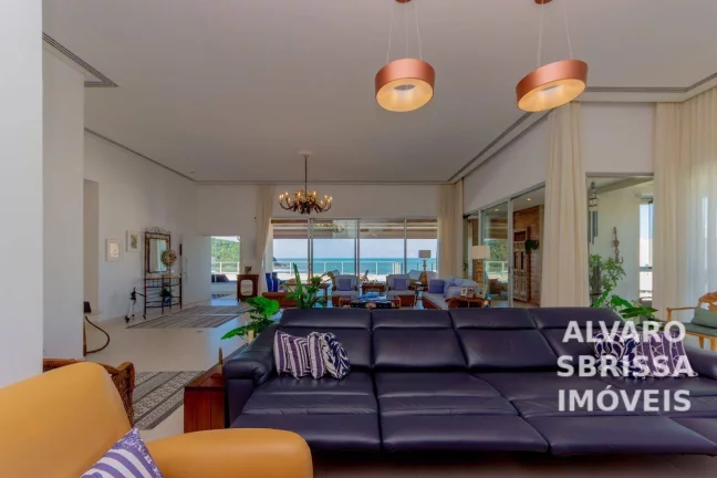 Imagem Apartamento Cobertura Penthouse pé na areia, 9 suites, 9 vagas cobertas, 696m², Riviera de São Lourenço em Bertioga SP.
