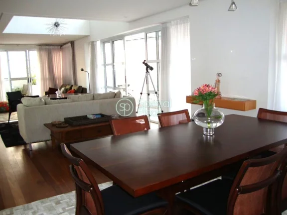 Imagem Cobertura duplex para locação na Vila Mariana com vista espetacular - Área: 320m² - Living para ...