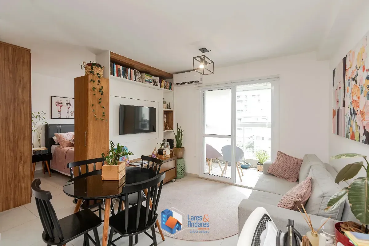 Foto do imóvel Apartamento para venda em Jardim das Acácias com 1 quarto, sendo 1 suíte, 38m² em Rua das Margaridas