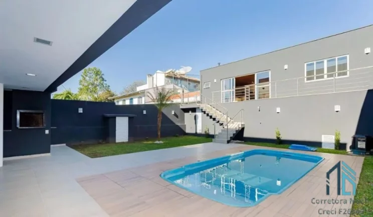 Foto do imóvel Casa PERMUTA 100%, 03 suítes, Piscina aquecida, no Uberaba em Curitiba PR