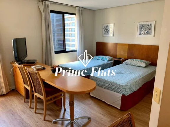 Imagem Flat disponível para venda no Mercure São Paulo Moema Times Square Hotel, com 58m², 2 dormitórios e 1 vaga
