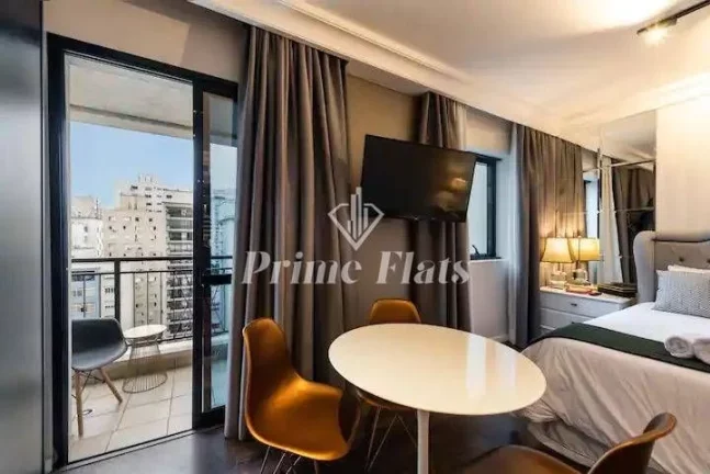 Imagem Flat disponível para venda no São Paulo Higienopolis Affiliated by Meliá, com 32,40m², 1 dormitório e 1 vaga