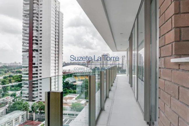 Imagem Arquitetura moderna, projetado por Pablo Slemenson e decoração de Patricia Anastassiadis, o edifí...
