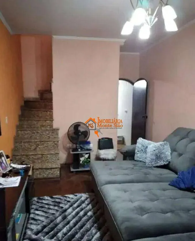Imagem Sobrado com 3 dormitórios à venda, 125 m² por R$ 690.000 - Parque Continental I - Guarulhos/SP