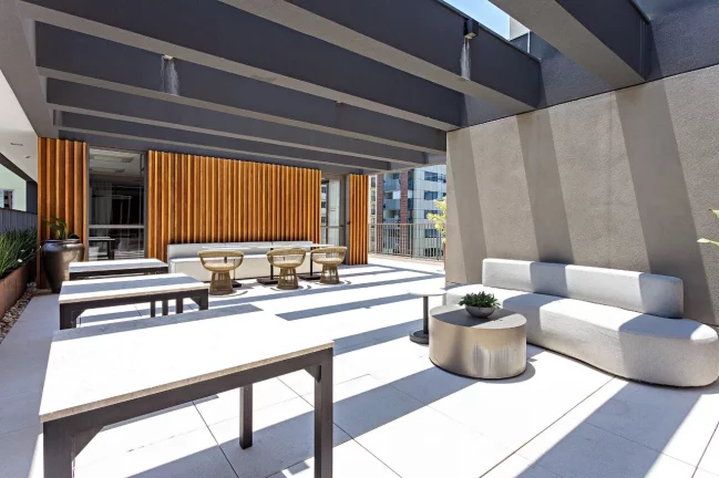 Imagem ZAHLE JARDINS - Lindo Studio de 28m², decorado e mobiliado, 15 minutos a pé do parque do Ibirapuera!