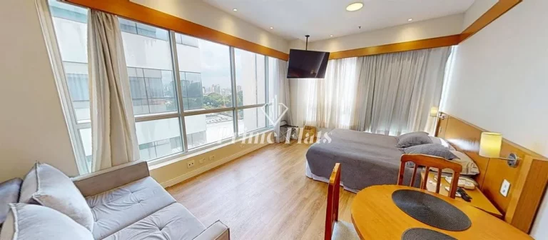 Imagem Flat disponível para venda no Wyndham Garden Convention Nortel, com 32m², 1 dormitório e 1 vaga