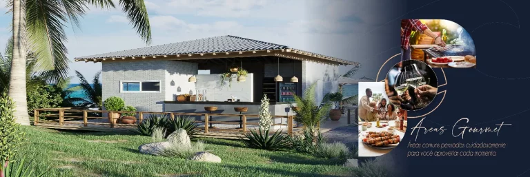 Imagem Lote Vista Azul, 403,00 mts2, Pé na Areia, Area de Lazer Completa, Iriri, Anchieta - ES