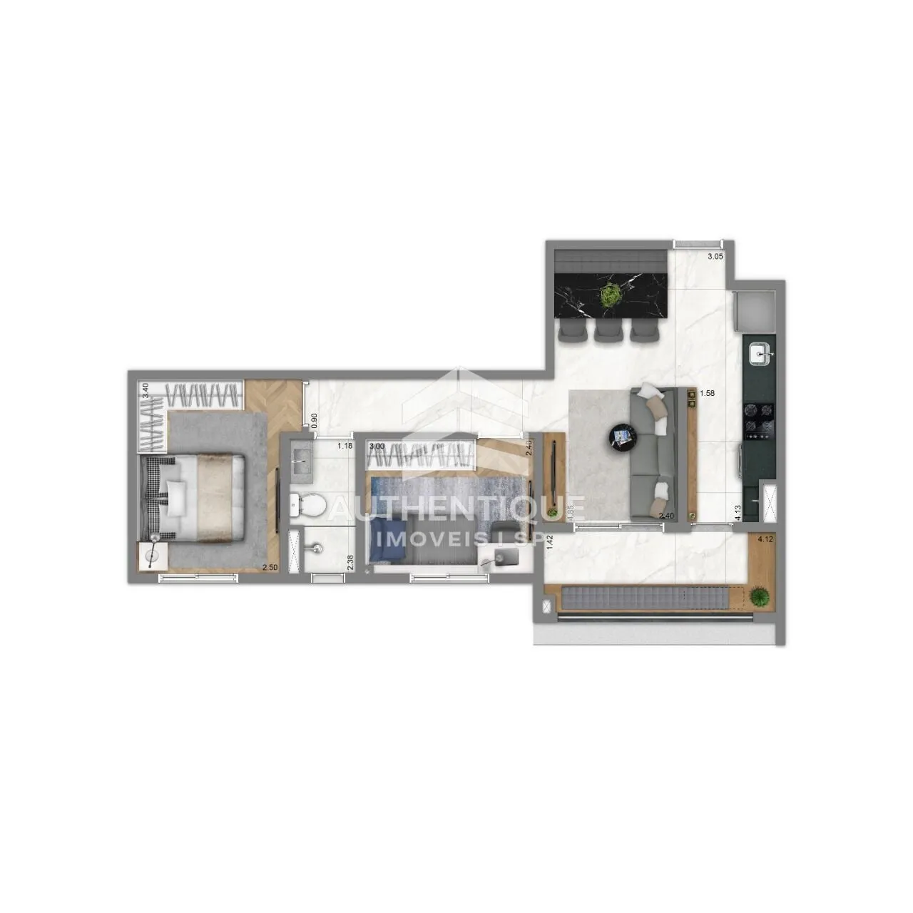 Imagem Living Blend - Bonfim Campinas - Apartamento à venda no bairro Bonfim - Campinas/SP