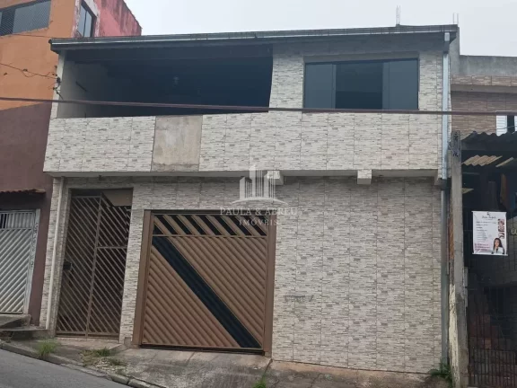 Sobrado 113m², 226m² Construído, 3 Quartos 2 Suítes, 2 Vagas, Jardim Zaíra 3, Mauá-SP