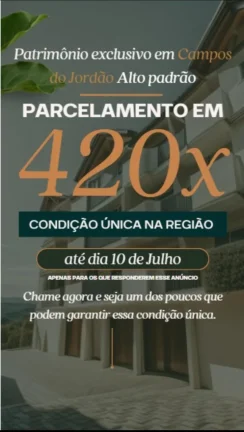 Imagem Já pensou em ter uma segunda residência em Campos do Jordão.