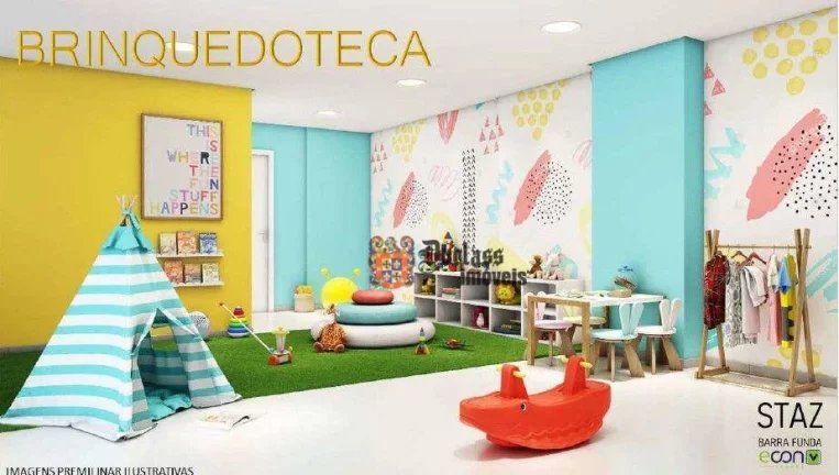Imagem Apartamento com 2 dormitórios à venda, 39 m² por R$ 255.100,00 - Barra Funda - São Paulo/SP