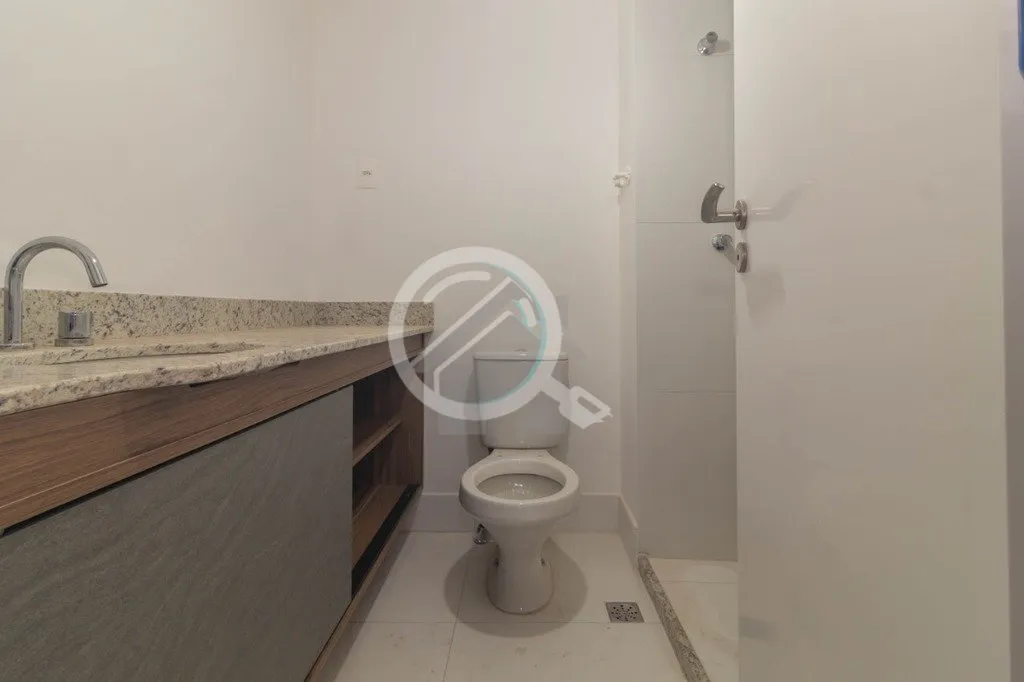 Imagem Apartamento Studio com 27m² totalmente mobiliado e equipado, pronto para morar, decoração moderna...
