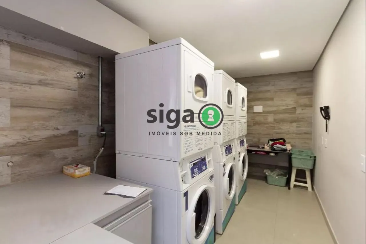 Imagem Apartamento 37 m² em Moema | 1 Dorm, Vaga Livre e Piscina no Condomínio