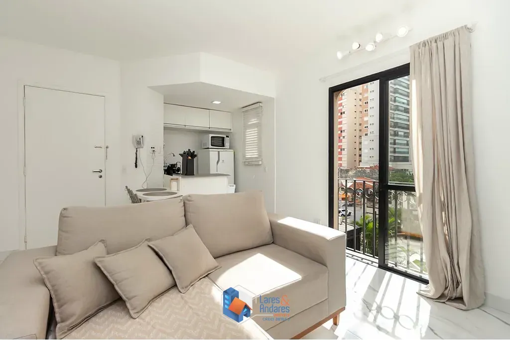 Foto do imóvel Apartamento à venda 1 Quarto 1 Suite 1 Vaga 35M² Itaim Bibi São Paulo - SP em Rua Luís Dias