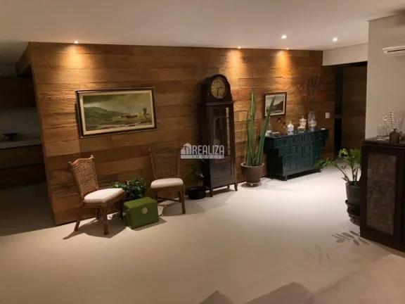 Imagem Apartamento com 4 suítes e área de lazer completa no Condomínio Residencial Çiragan, Uberaba