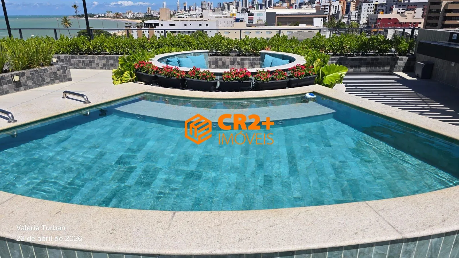 Imagem Vendo Flat 19m² ao lado do Mag Shopping e com belíssima vista para o mar. Oportu