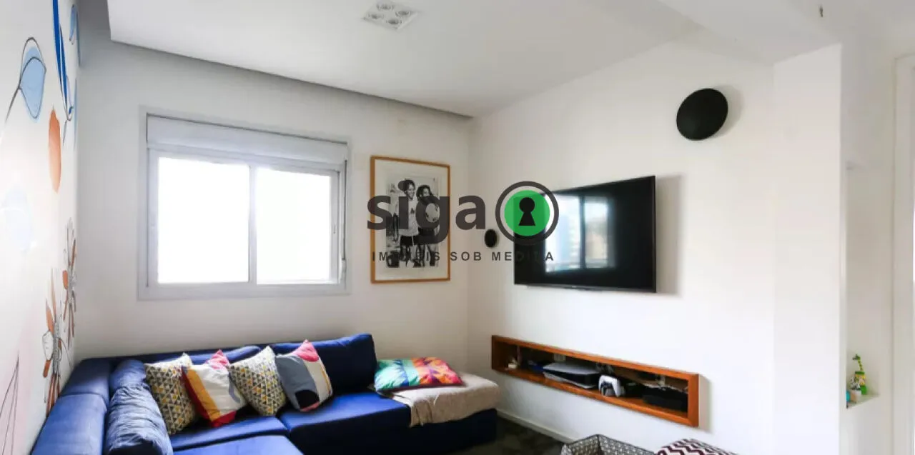 Imagem Apartamento com pé direito duplo, 138m2, 3 quartos e lazer completo no Panamby