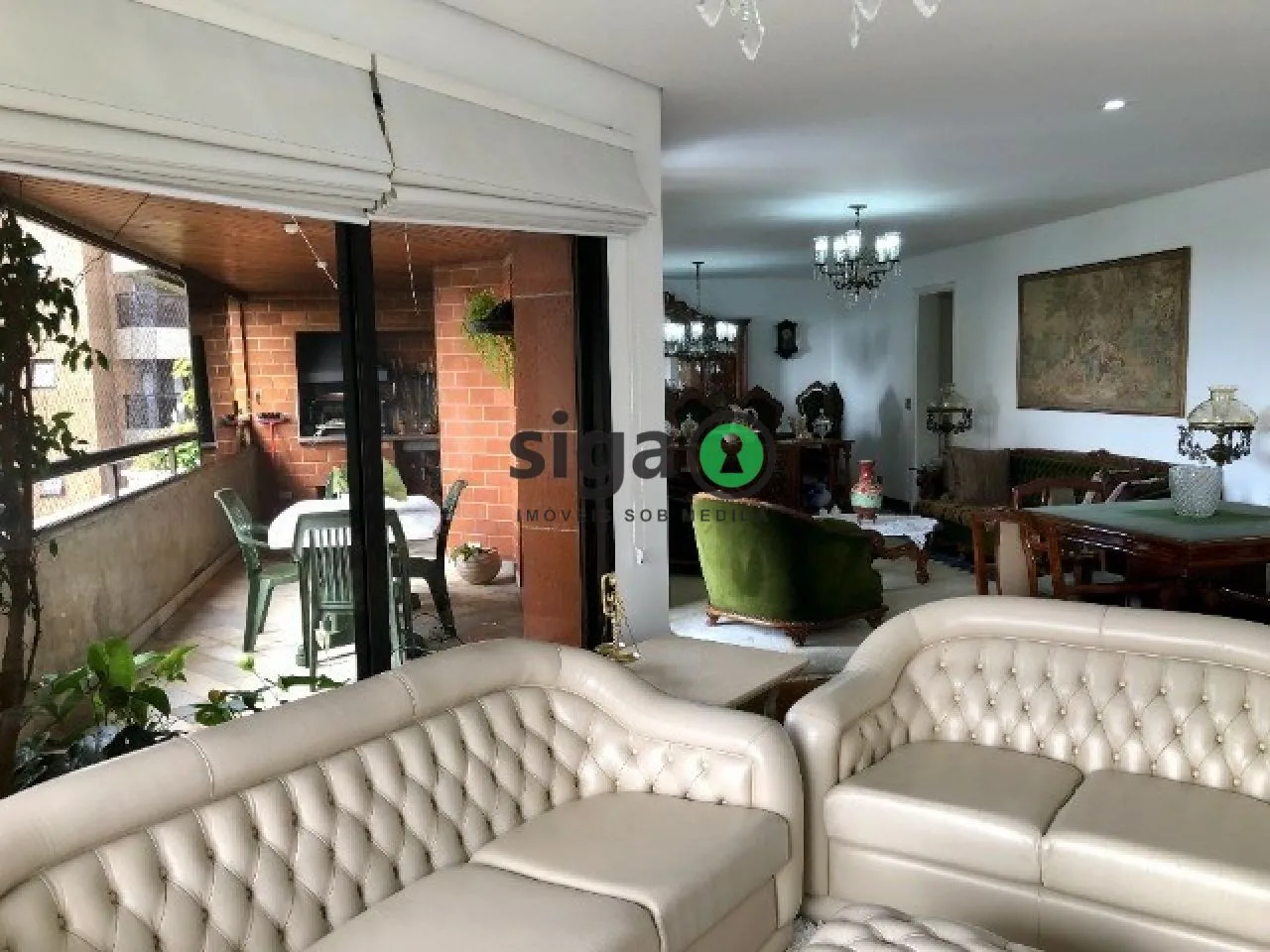 Foto do imóvel Apartamento no Panamby com 230 metros - 4 suítes - 5 banheiros - 4 vagas