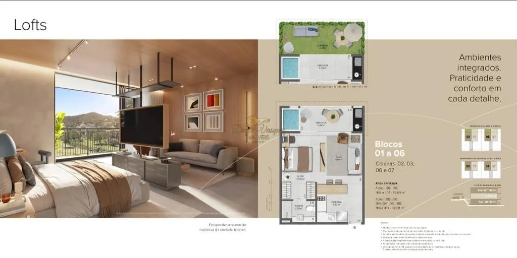 Imagem Loft para Venda em Teresópolis / RJ no bairro Golfe